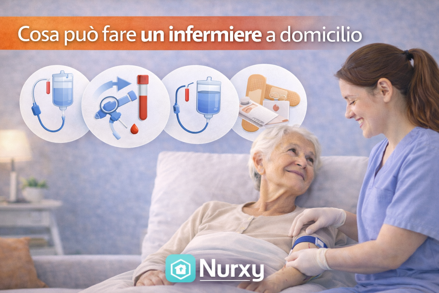Cosa può fare un infermiere a domicilio
