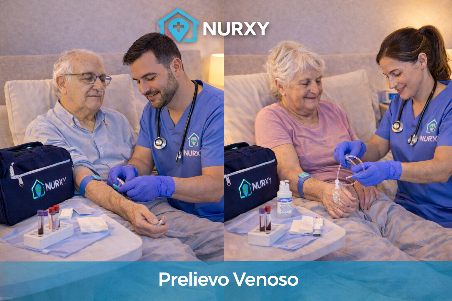 Come fare un prelievo a domicilio a Napoli con Nurxy
